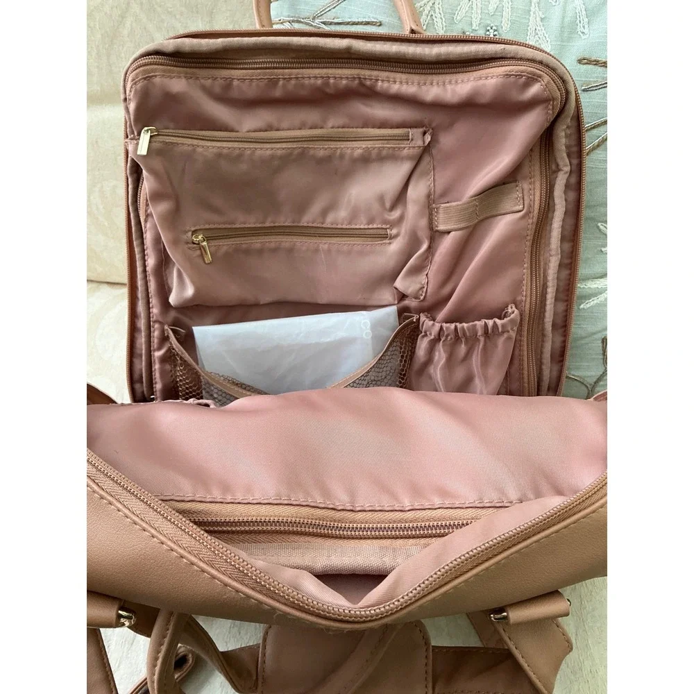 AYLA & CO THE AYLA DIAPER BAG CAFFE Backpack